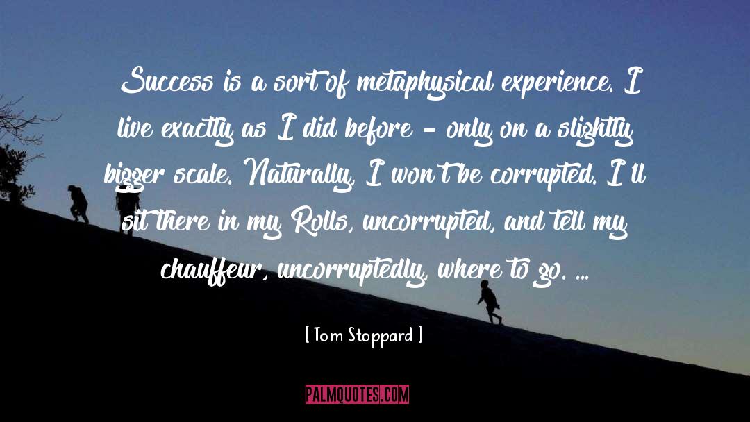 Metaphysical Dilemmas quotes by Tom Stoppard