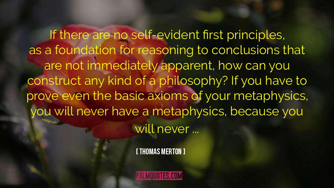 Metaphysics quotes by Thomas Merton