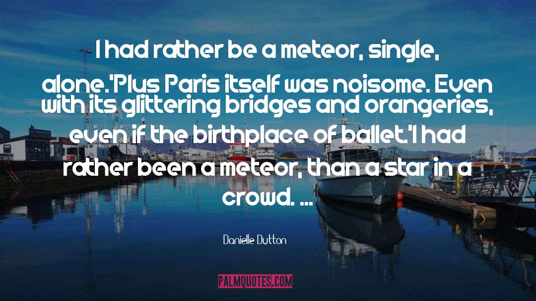 Meteor quotes by Danielle Dutton