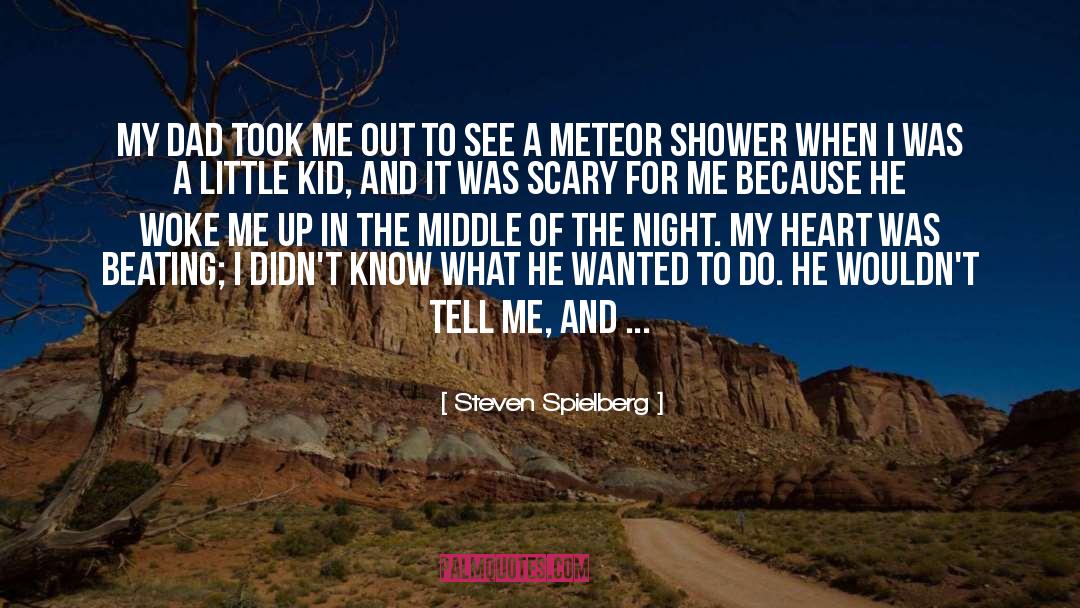Meteor quotes by Steven Spielberg