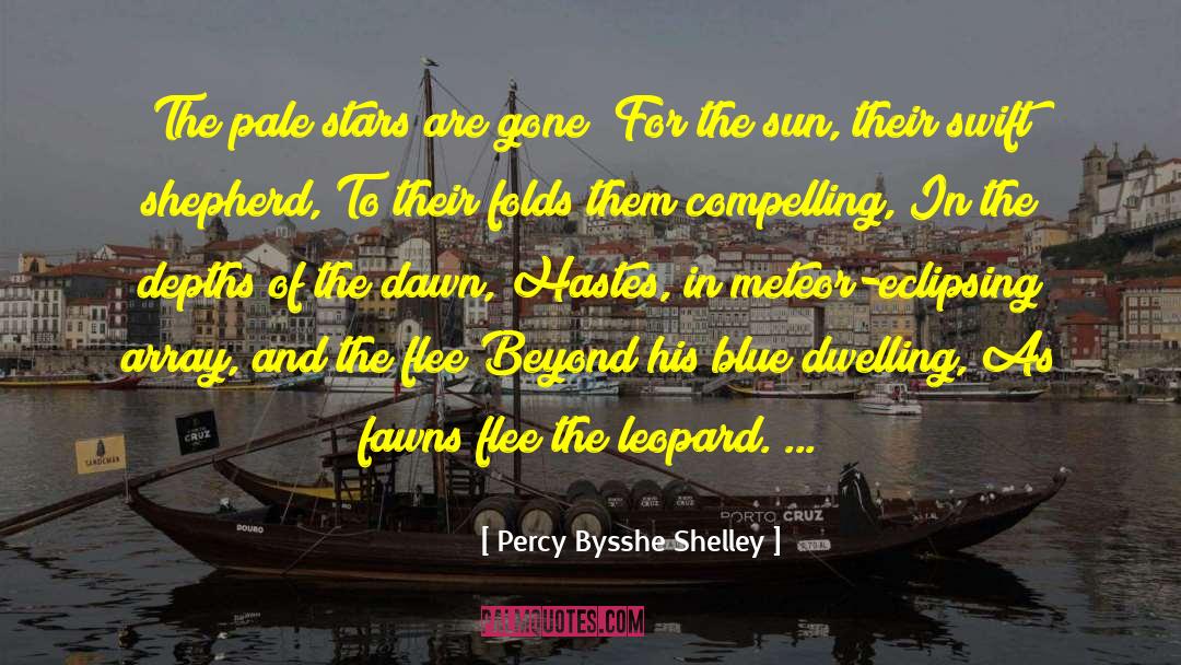 Meteor quotes by Percy Bysshe Shelley