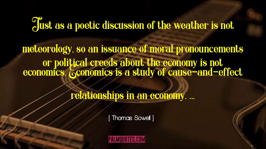 Meteorology quotes by Thomas Sowell