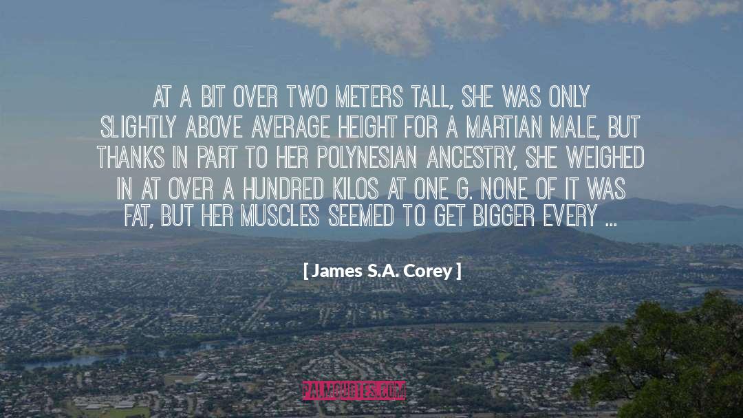 Meters quotes by James S.A. Corey