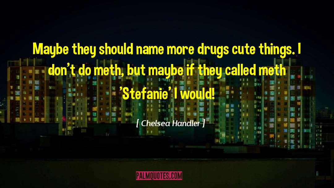 Meth quotes by Chelsea Handler