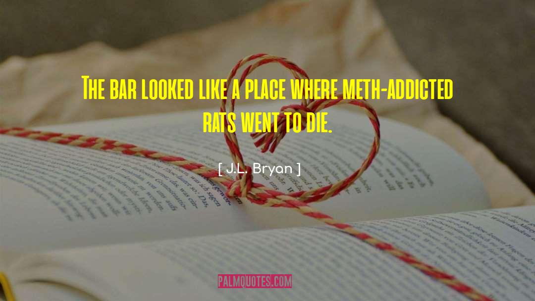 Meth quotes by J.L. Bryan