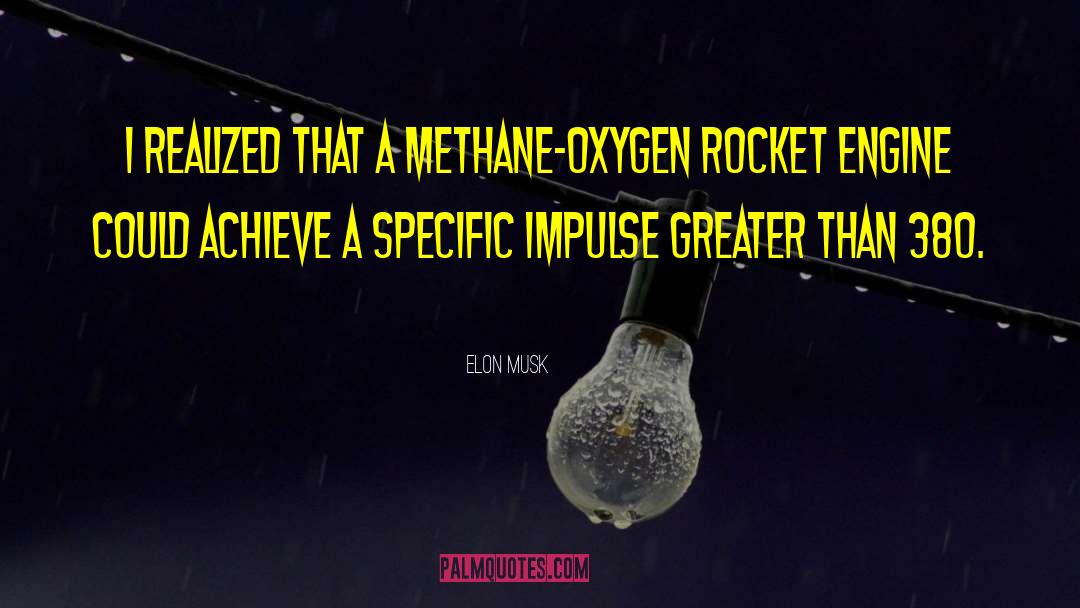 Methane quotes by Elon Musk