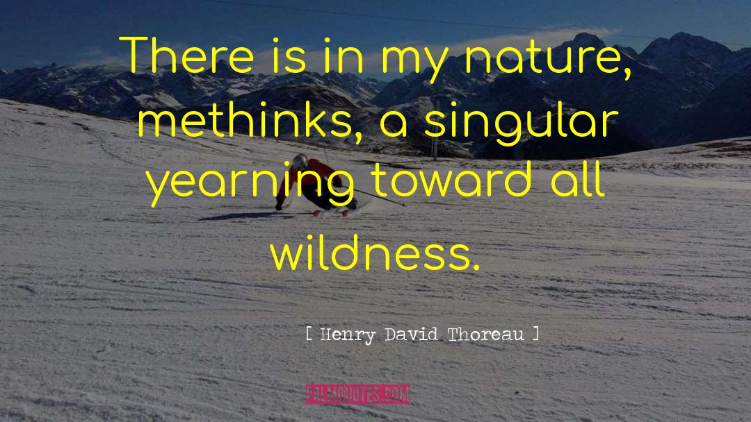 Methinks quotes by Henry David Thoreau