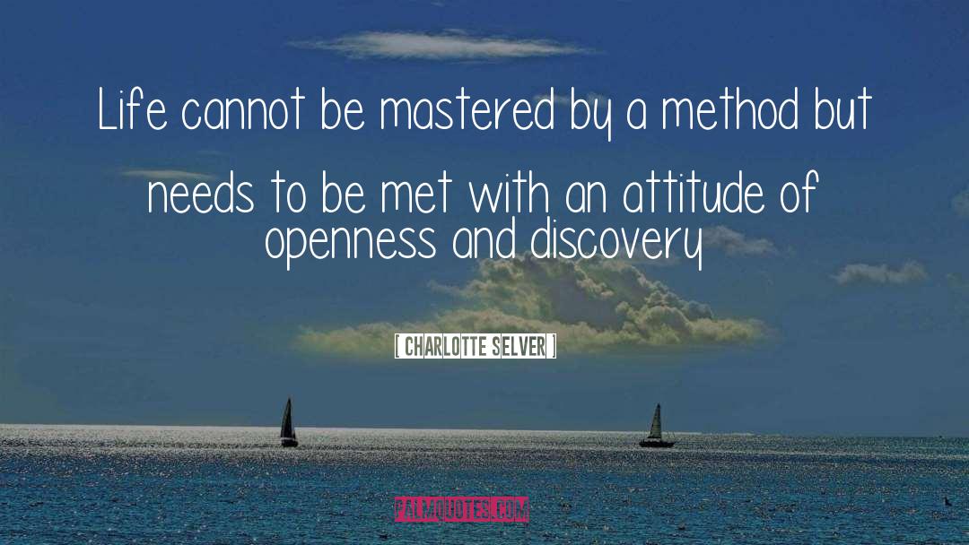 Method quotes by Charlotte Selver