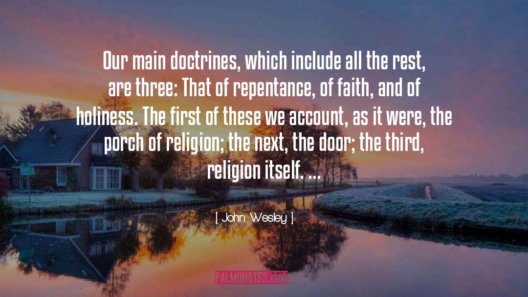 Methodism quotes by John Wesley