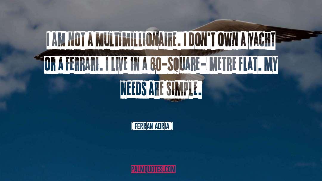Metre quotes by Ferran Adria