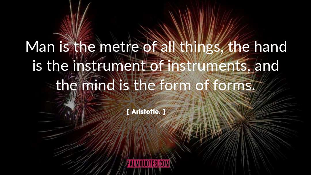 Metre quotes by Aristotle.