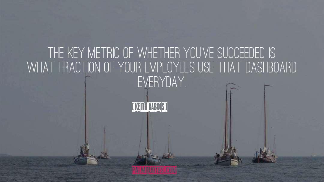 Metric quotes by Keith Rabois
