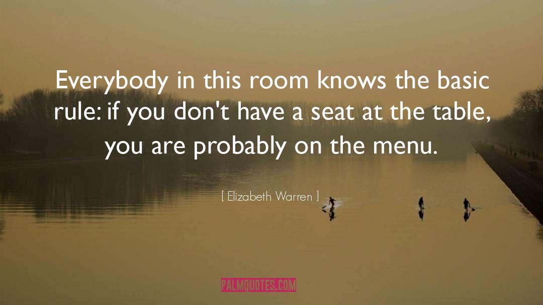 Metzgers Menu quotes by Elizabeth Warren