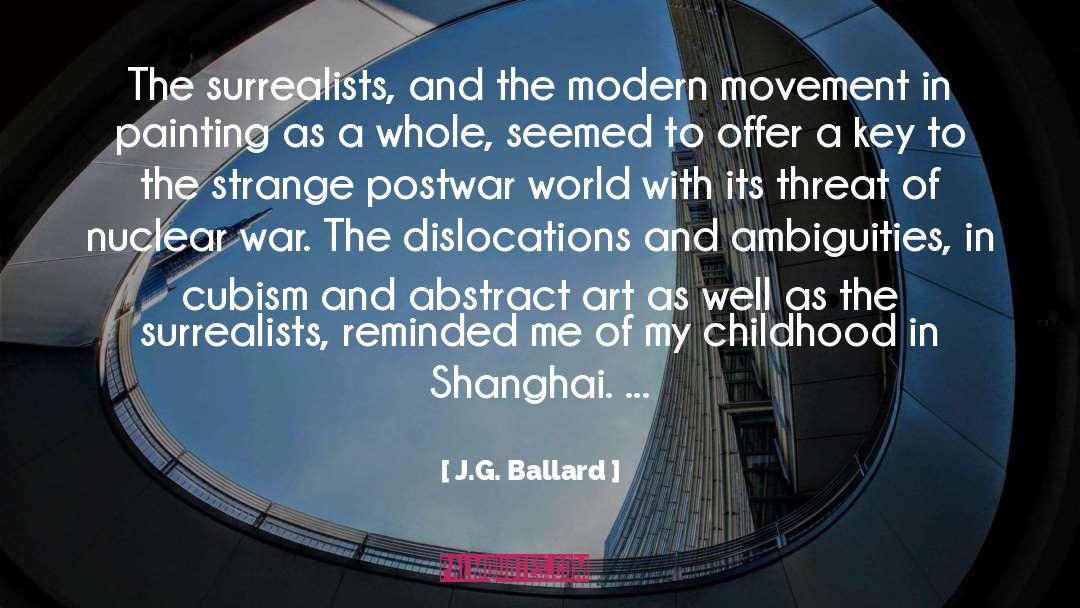 Metzinger Cubism quotes by J.G. Ballard