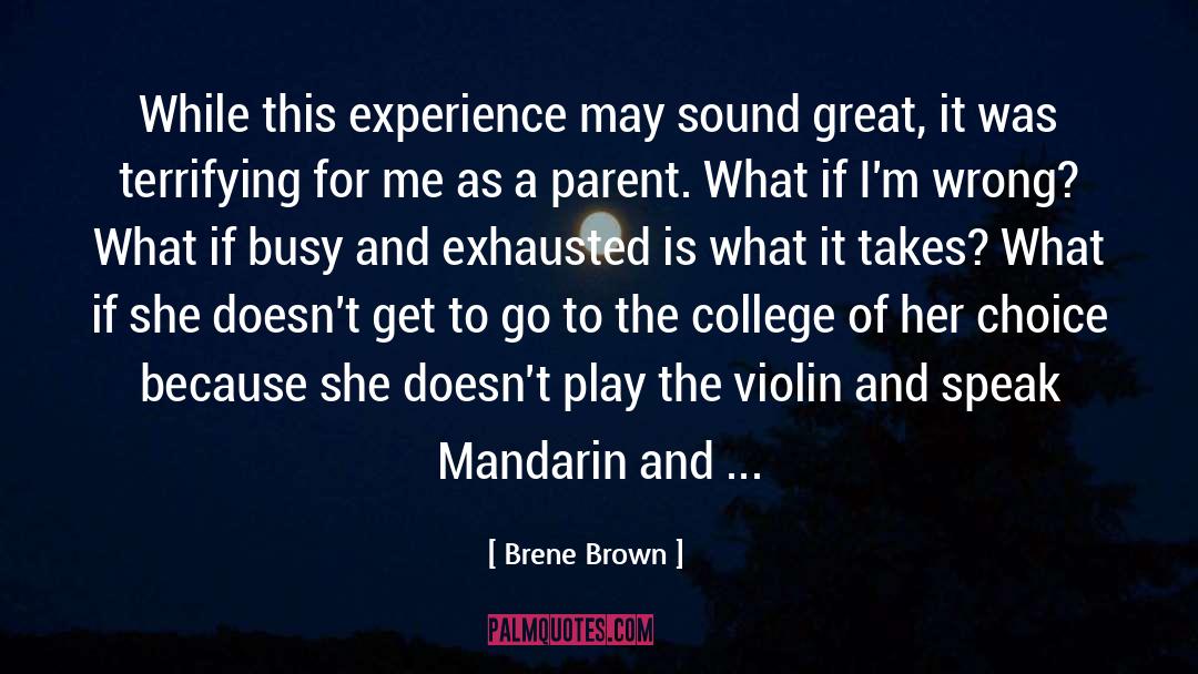 Metzler Violin quotes by Brene Brown