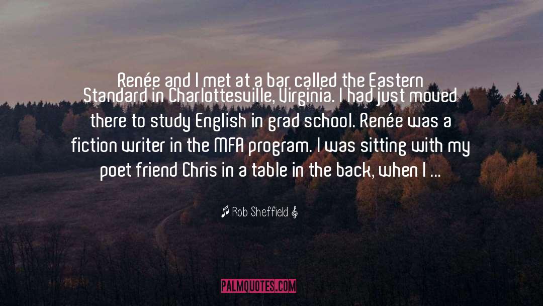 Mfa quotes by Rob Sheffield