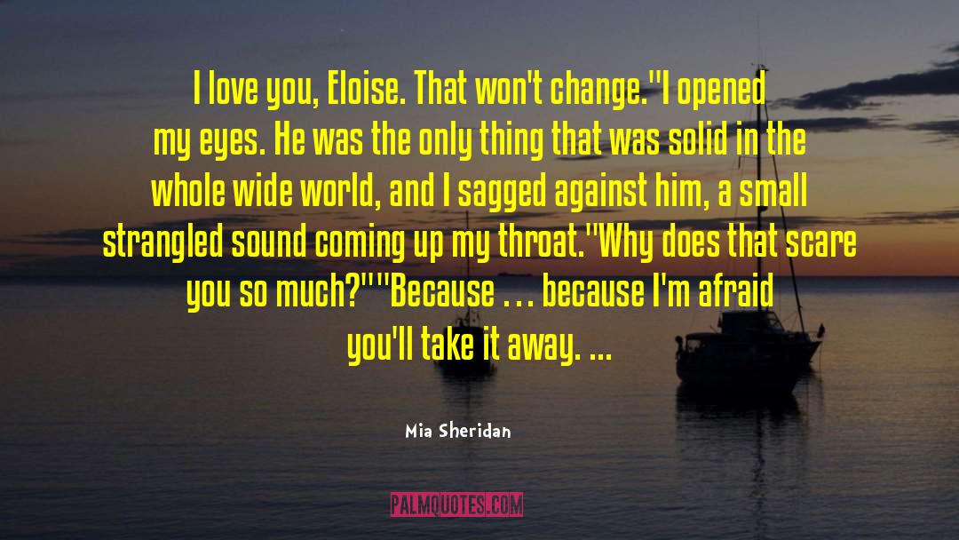 Mia Farrow quotes by Mia Sheridan