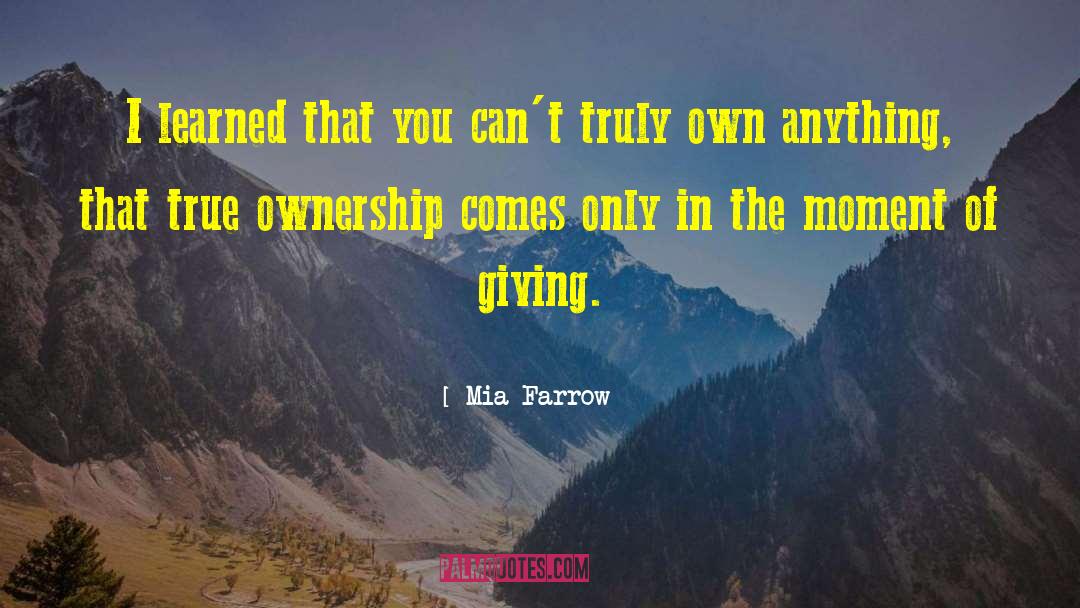Mia Farrow quotes by Mia Farrow