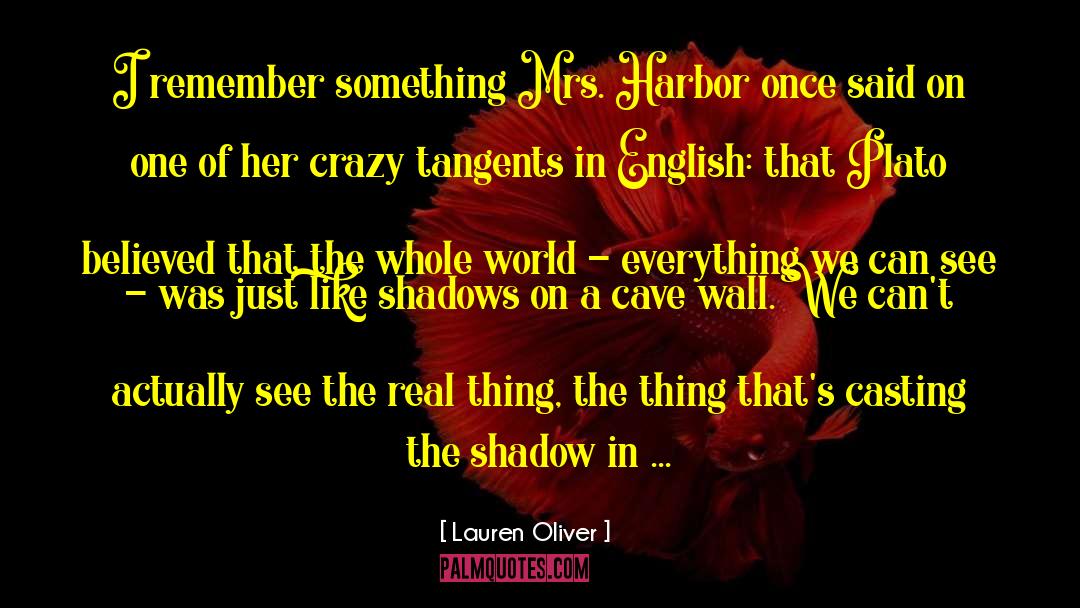 Mia Harbor quotes by Lauren Oliver