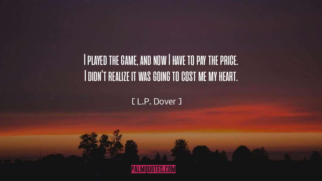 Mia quotes by L.P. Dover