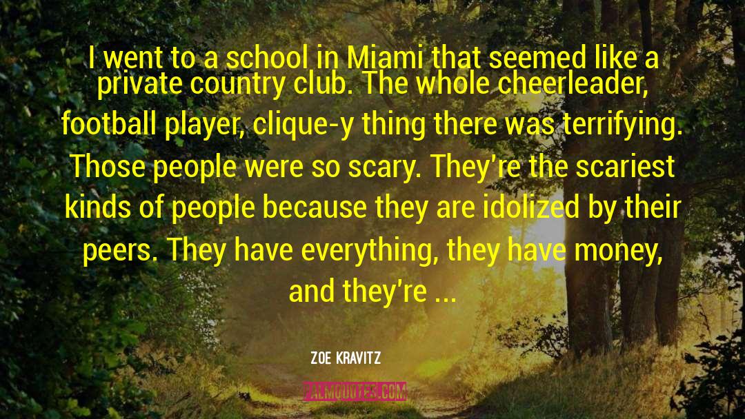 Miami Marlins quotes by Zoe Kravitz