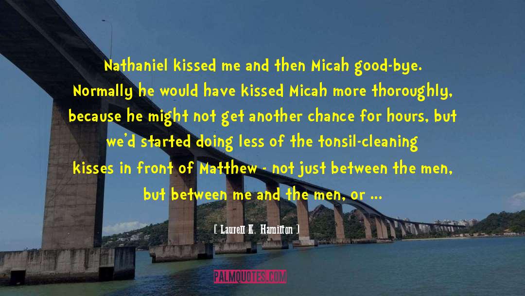 Micah Bayar quotes by Laurell K. Hamilton