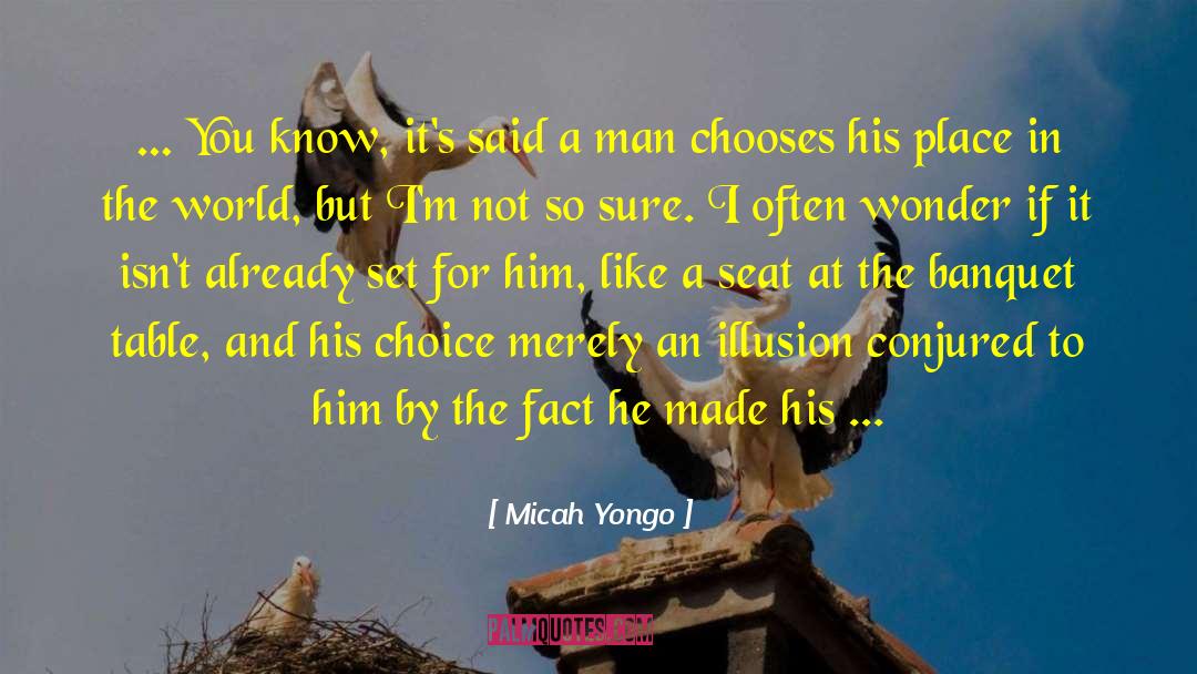 Micah quotes by Micah Yongo