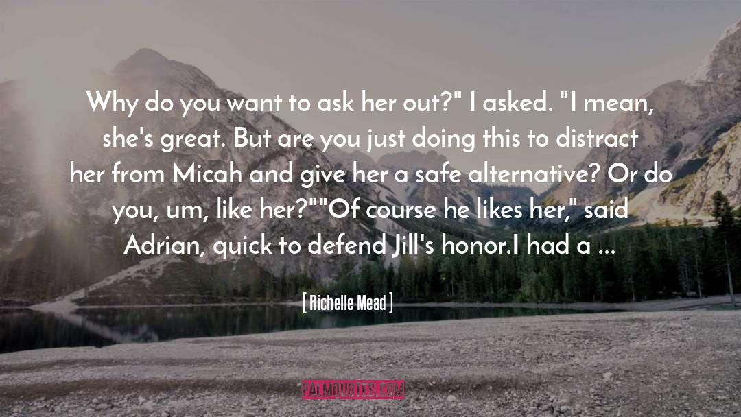 Micah quotes by Richelle Mead