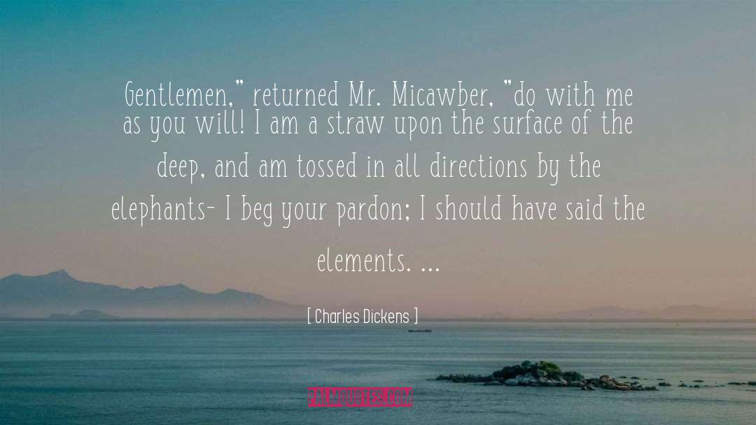 Micawber quotes by Charles Dickens