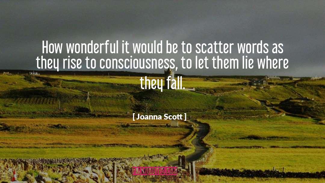 Micha Scott quotes by Joanna Scott
