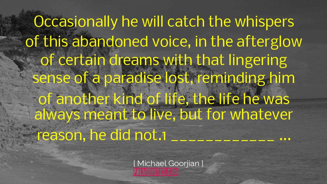 Michael Anthony quotes by Michael Goorjian