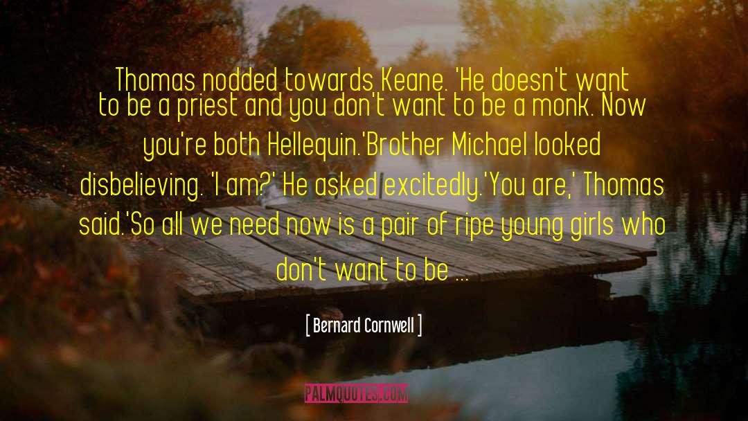 Michael Carpenter quotes by Bernard Cornwell