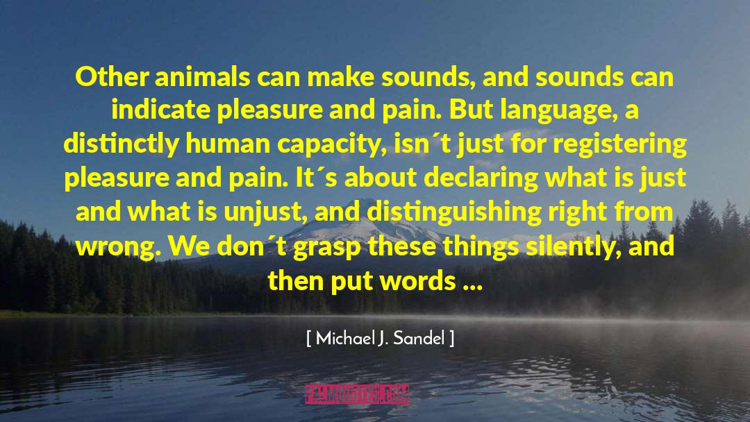 Michael Carpenter quotes by Michael J. Sandel