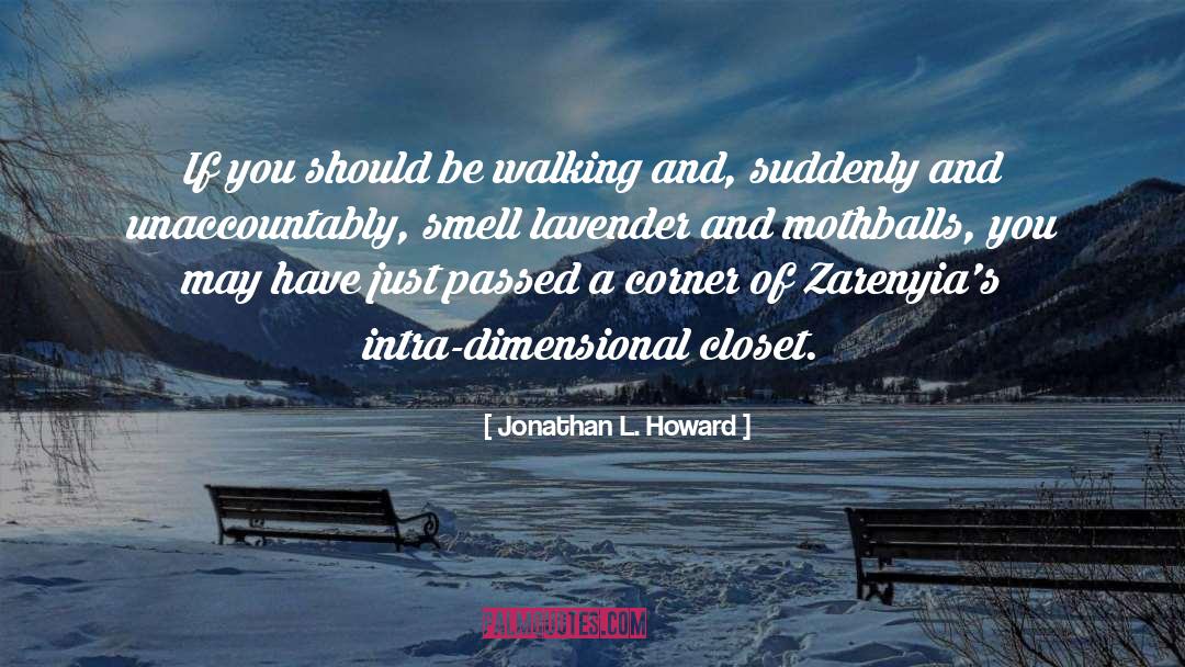 Michael Corner quotes by Jonathan L. Howard