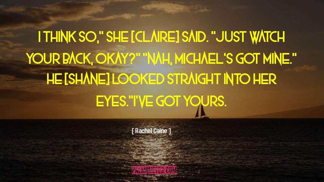 Michael Glass quotes by Rachel Caine