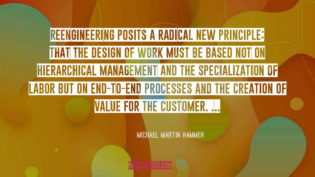 Michael Hammer Process quotes by Michael Martin Hammer