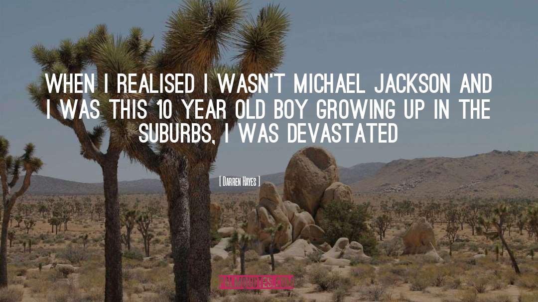 Michael Jackson quotes by Darren Hayes