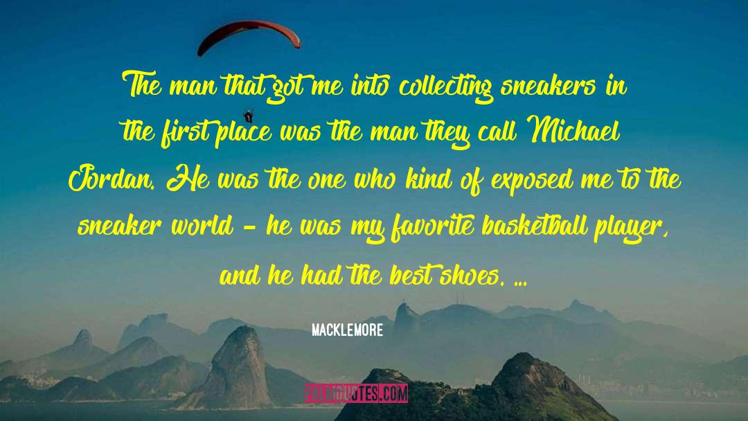 Michael Jordan quotes by Macklemore