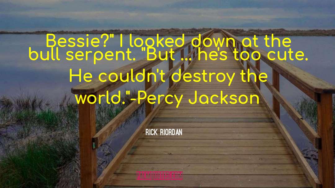 Micheal Jackson quotes by Rick Riordan