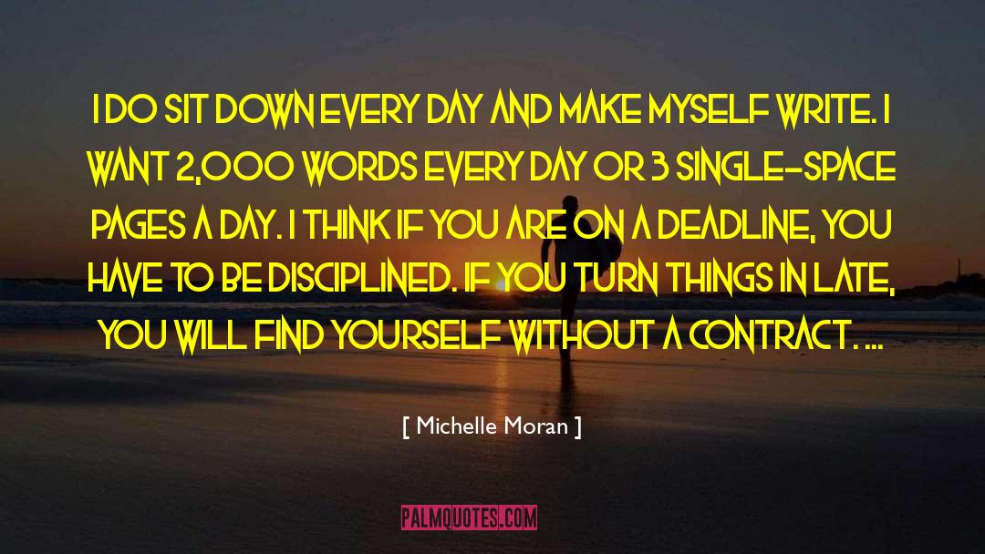 Michelle Connor quotes by Michelle Moran