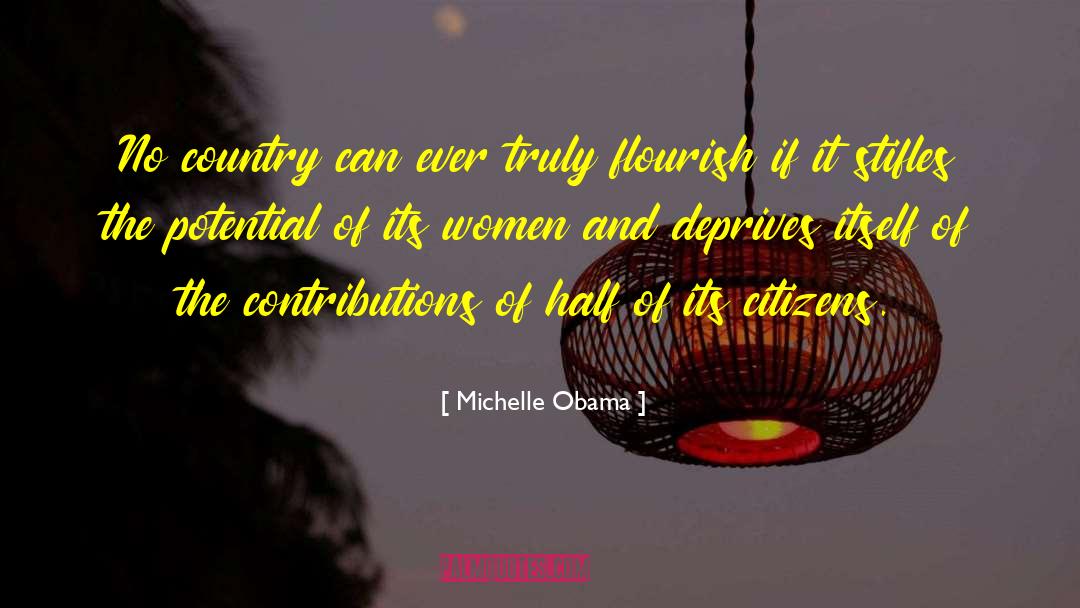 Michelle Geaney quotes by Michelle Obama