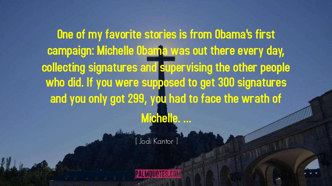 Michelle Obama quotes by Jodi Kantor