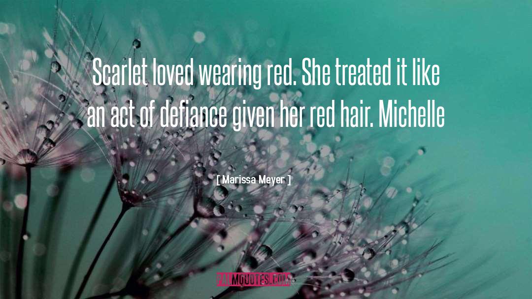 Michelle Rowen quotes by Marissa Meyer