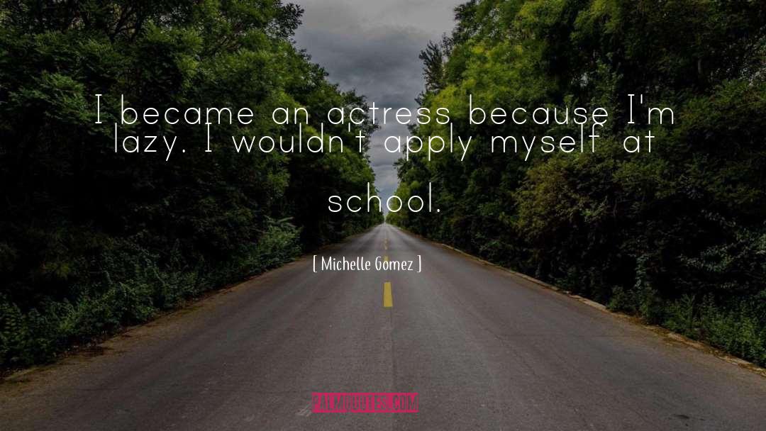 Michelle Rowen quotes by Michelle Gomez