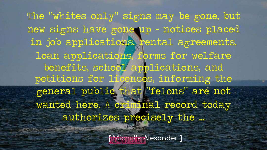 Michelle Thaller quotes by Michelle Alexander