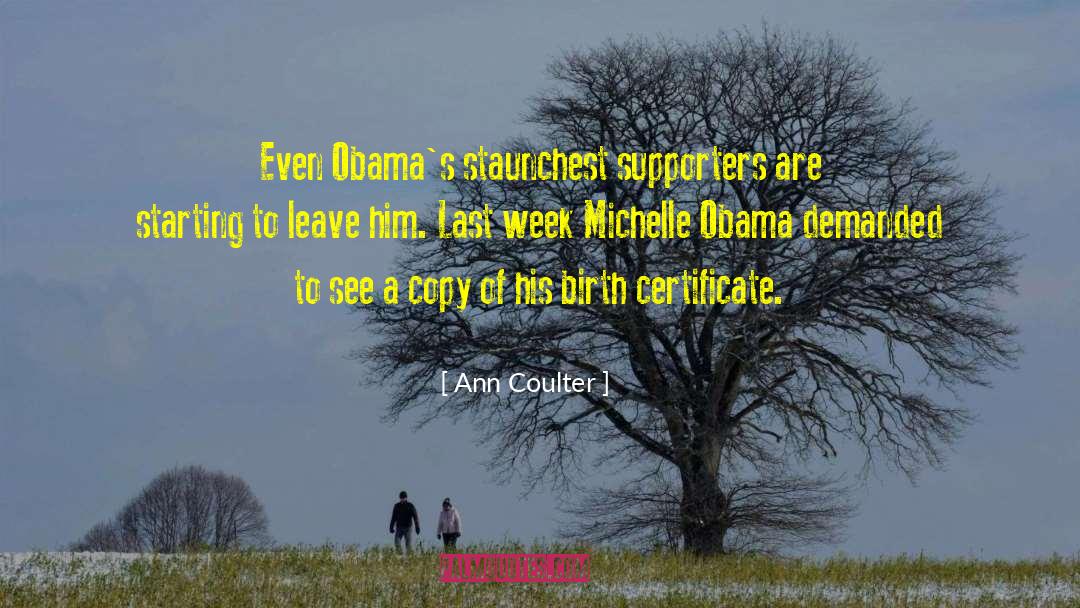 Michelle Zink quotes by Ann Coulter