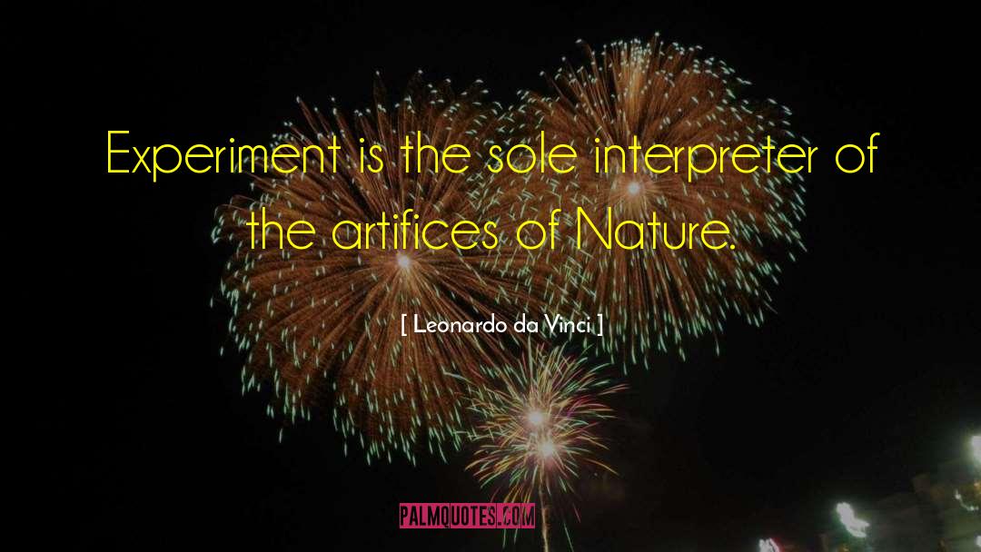 Michigan Nature quotes by Leonardo Da Vinci