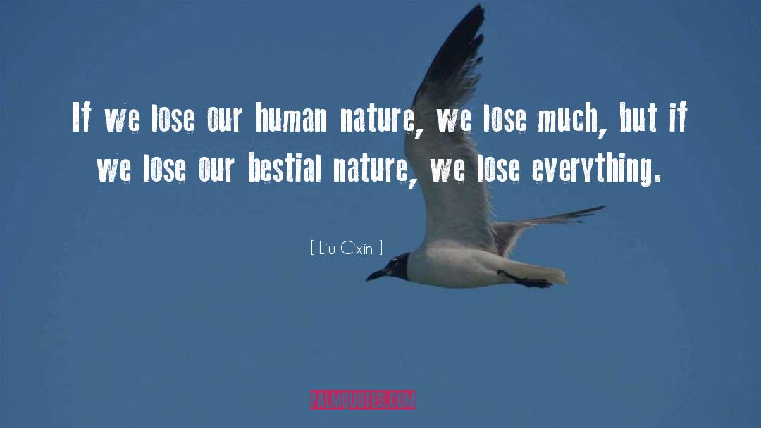 Michigan Nature quotes by Liu Cixin