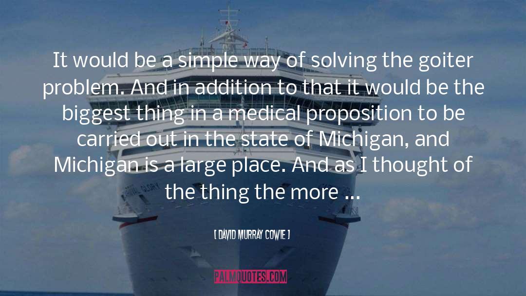 Michigan quotes by David Murray Cowie