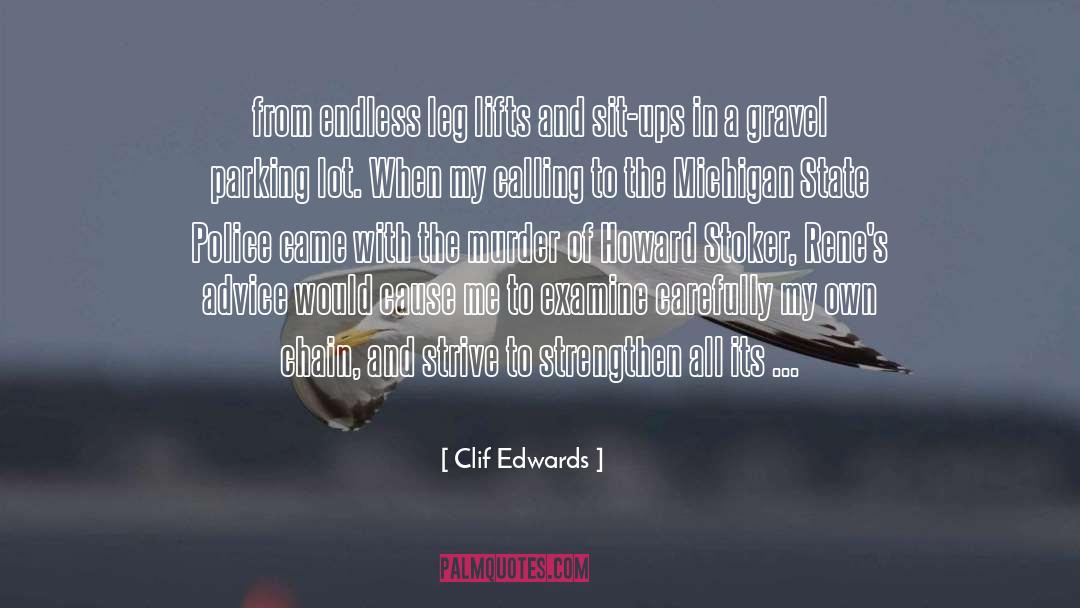 Michigan quotes by Clif Edwards